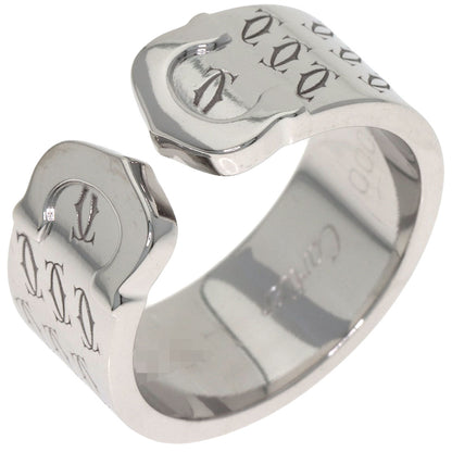 CARTIER 2C 2000 Christmas Limited #51 Ring K18 White Gold Ladies [Used]