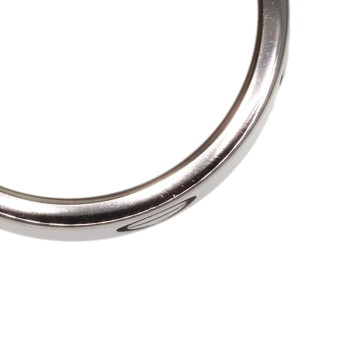 CARTIER love ring #53 Ring K18 White Gold Ladies [Used]