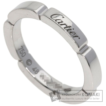 CARTIER Maillon PANTHERE #48 Ring K18 White Gold Ladies [Used]