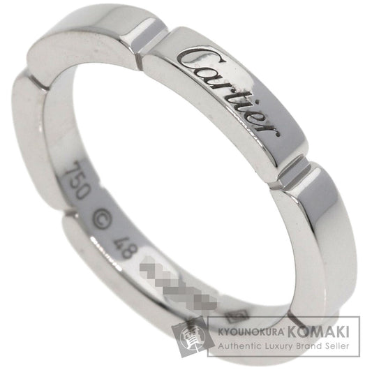 CARTIER Maillon PANTHERE #48 Ring K18 White Gold Ladies [Used]