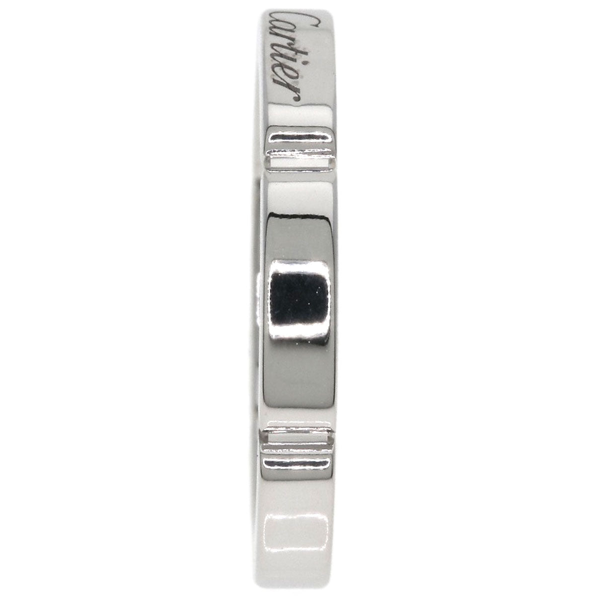 CARTIER Maillon PANTHERE #48 Ring K18 White Gold Ladies [Used]
