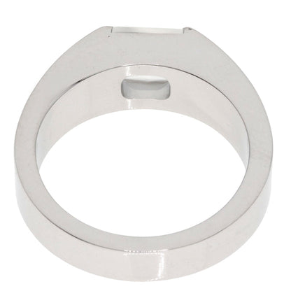 CARTIER Tank Moonstone #51 Ring K18 White Gold Ladies [Used]