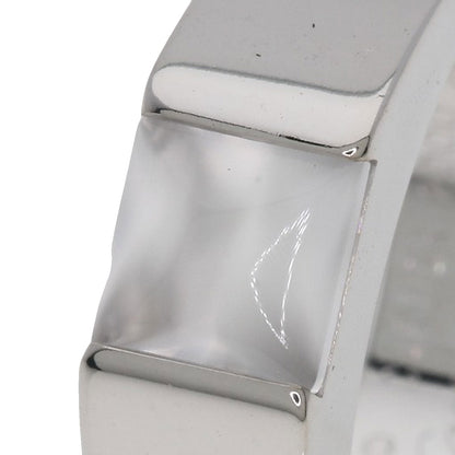CARTIER Tank Moonstone #51 Ring K18 White Gold Ladies [Used]