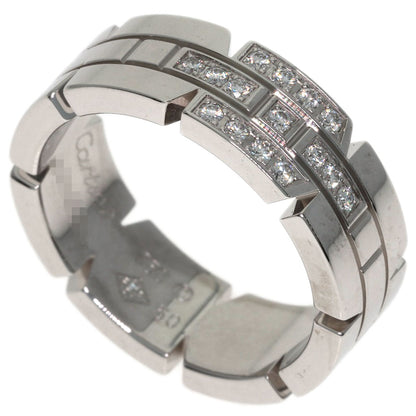 CARTIER Tank Française SM #50 Ring K18 White Gold Ladies [Used]
