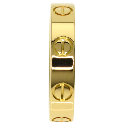 CARTIER mini love ring #48 Ring K18 Yellow Gold Ladies [Used]