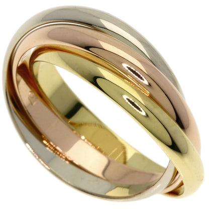 CARTIER Trinity SM #51 Ring K18 Yellow Gold 18K Pink GoldLadies [Used]
