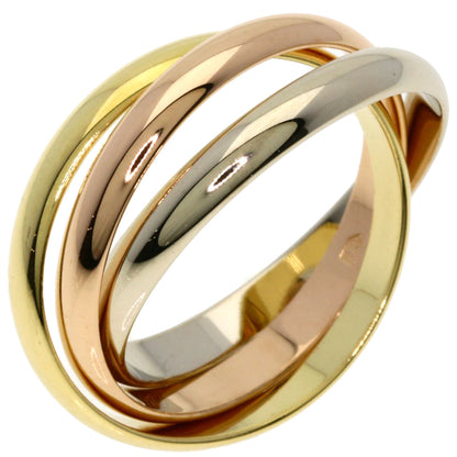CARTIER Trinity SM #51 Ring K18 Yellow Gold 18K Pink GoldLadies [Used]