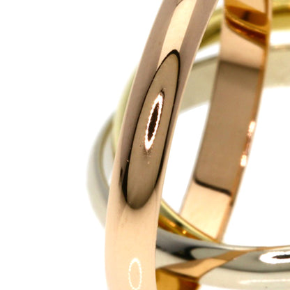 CARTIER Trinity SM #51 Ring K18 Yellow Gold 18K Pink GoldLadies [Used]