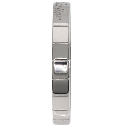 CARTIER Laniere # 54 Ring K18 White Gold Ladies [Used]