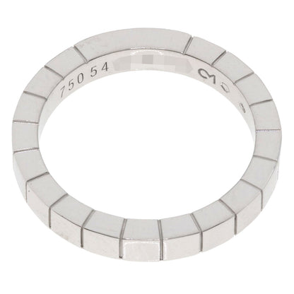 CARTIER Laniere # 54 Ring K18 White Gold Ladies [Used]