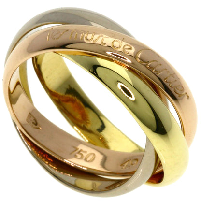 CARTIER Trinity #49 Ring K18 Yellow Gold K18 White GoldLadies [Used]