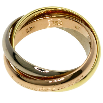 CARTIER Trinity #49 Ring K18 Yellow Gold K18 White GoldLadies [Used]