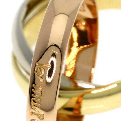 CARTIER Trinity #50 Ring K18 Yellow Gold 18K Pink GoldLadies [Used]