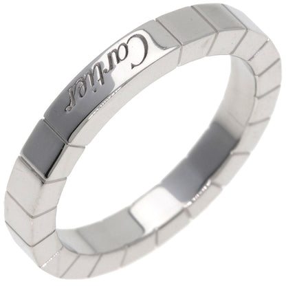 CARTIER Lanier # 55 Ring K18 White Gold Ladies [Used]