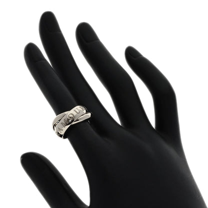 CARTIER Trinity 1998 Christmas Limited Edition #47 Ring K18 White Gold Ladies [Used]