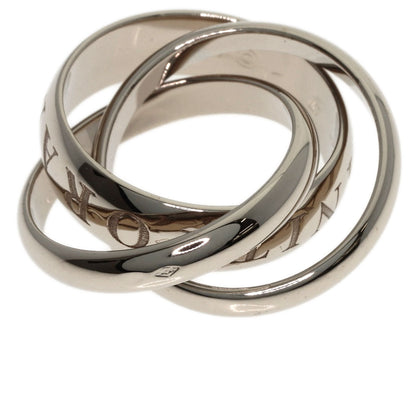 CARTIER Trinity 1998 Christmas Limited Edition #47 Ring K18 White Gold Ladies [Used]
