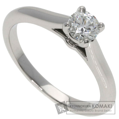 CARTIER Solitaire Diamond #48 G-VS2-EX Ring Platinum PT950 Ladies [Used]