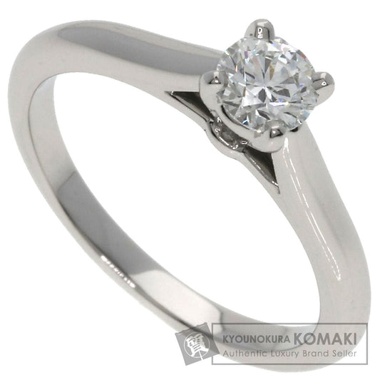 CARTIER Solitaire Diamond #48 G-VS2-EX Ring Platinum PT950 Ladies [Used]