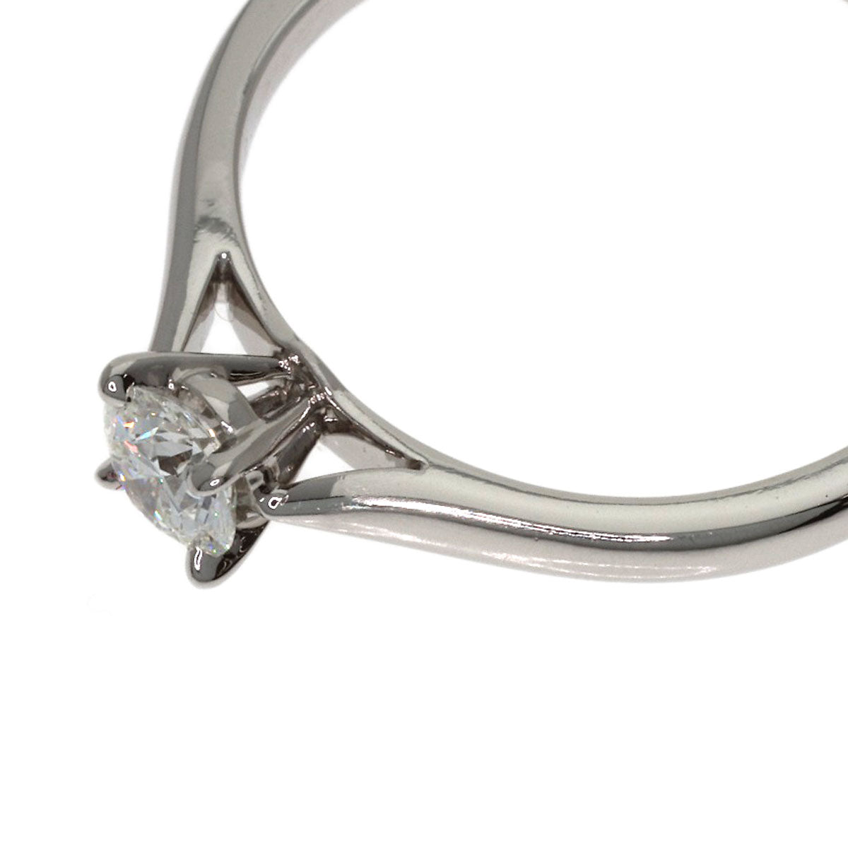 CARTIER Solitaire Diamond # 49 Ring Platinum PT950 Ladies [Used]