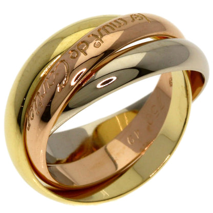 CARTIER Trinity #49 Ring K18 Yellow Gold K18 White GoldLadies [Used]