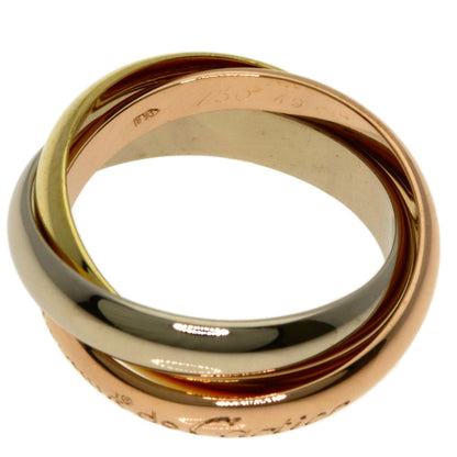 CARTIER Trinity #49 Ring K18 Yellow Gold K18 White GoldLadies [Used]