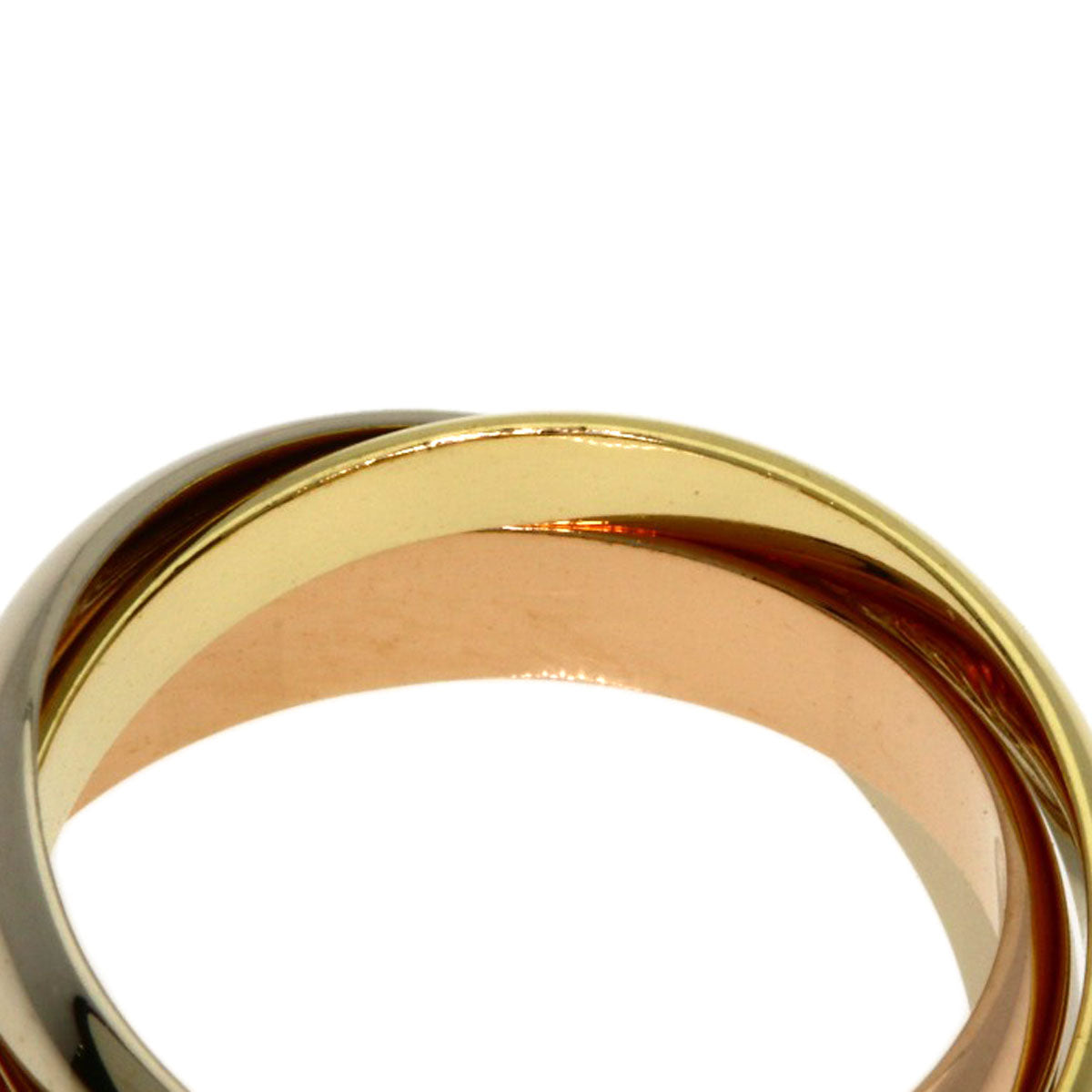 CARTIER Trinity #49 Ring K18 Yellow Gold K18 White GoldLadies [Used]