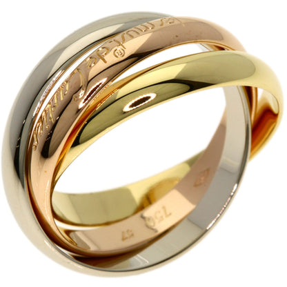 CARTIER Trinity #57 Ring K18 Yellow Gold 18K Pink GoldLadies [Used]