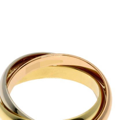 CARTIER Trinity #57 Ring K18 Yellow Gold 18K Pink GoldLadies [Used]