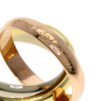 CARTIER Trinity #51 Ring K18 Yellow Gold 18K Pink GoldLadies [Used]