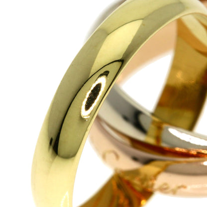 CARTIER Trinity #47 Ring K18 Yellow Gold 18K Pink GoldLadies [Used]