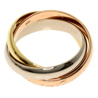 CARTIER Trinity #49 Ring K18 Yellow Gold K18 White GoldLadies [Used]