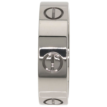 CARTIER love ring #59 Ring K18 White Gold Ladies [Used]
