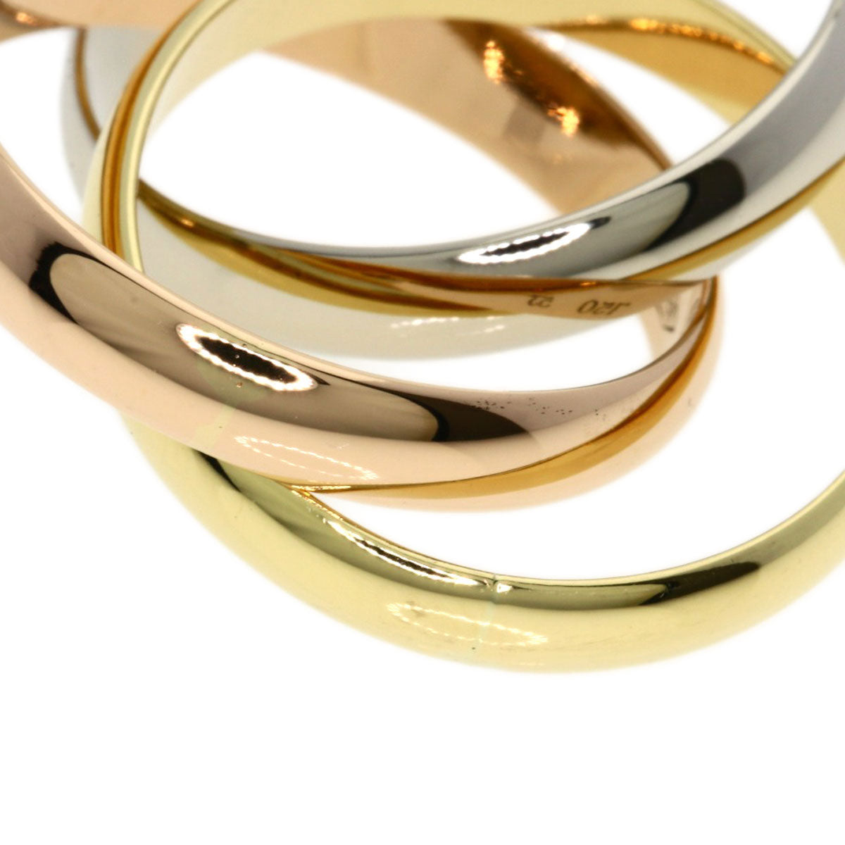 CARTIER Trinity #53 Ring K18 Yellow Gold 18K Pink GoldLadies [Used]