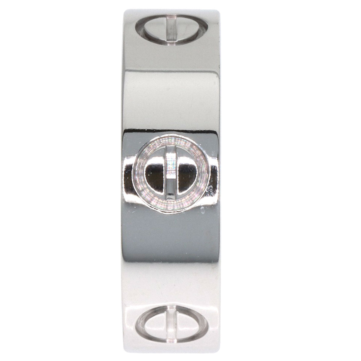 CARTIER Love Ring #51 Ring K18 White Gold Ladies [Used]
