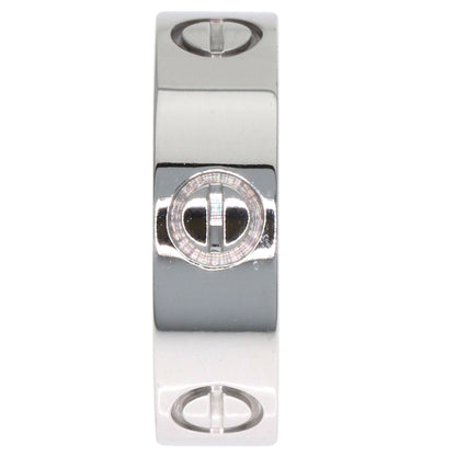 CARTIER Love Ring #51 Ring K18 White Gold Ladies [Used]