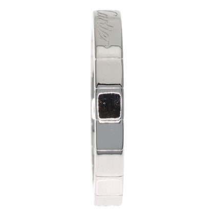 CARTIER Laniere # 51 Ring K18 White Gold Ladies [Used]