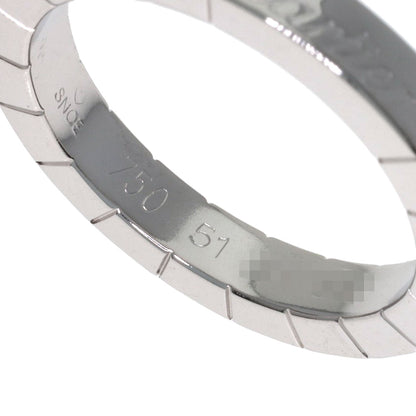 CARTIER Laniere # 51 Ring K18 White Gold Ladies [Used]