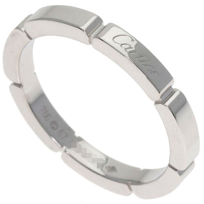 CARTIER Mayon PANTHERE # 57 Ring K18 White Gold Ladies [Used]