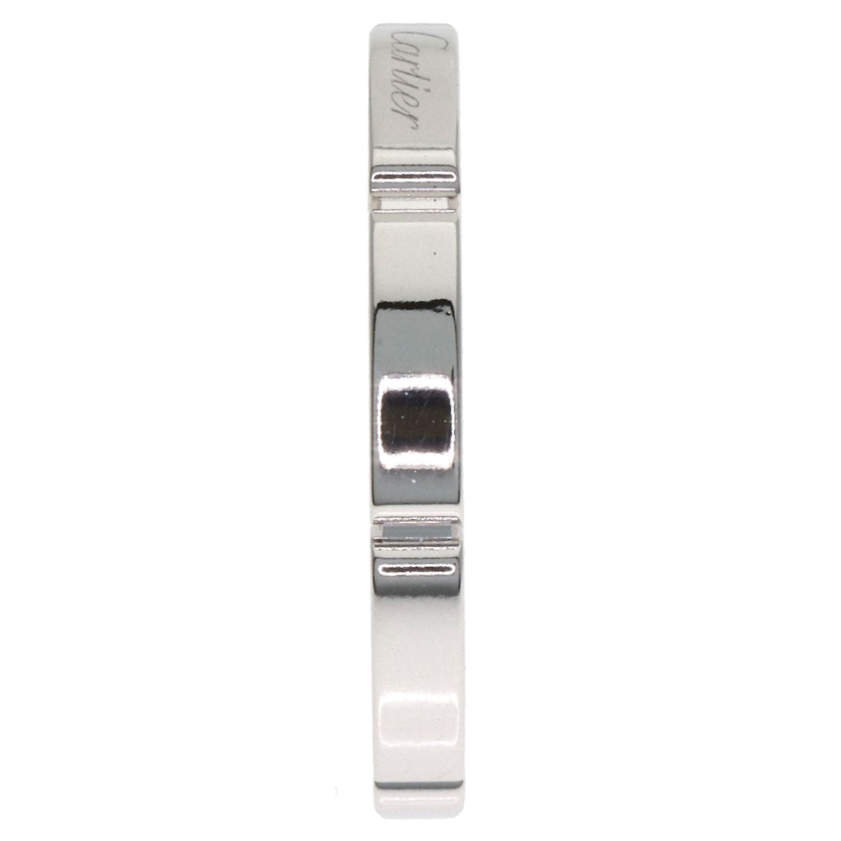 CARTIER Mayon PANTHERE # 57 Ring K18 White Gold Ladies [Used]