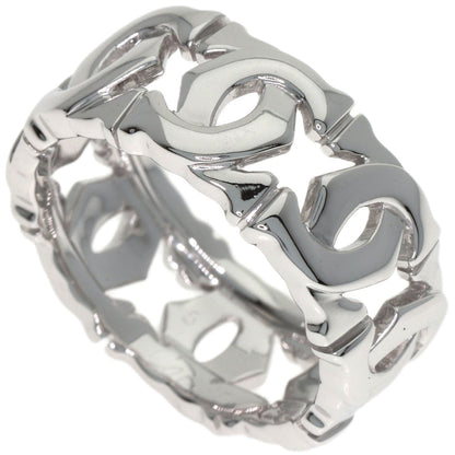 CARTIER Entrelaces Small #51 Ring K18 White Gold Ladies [Used]