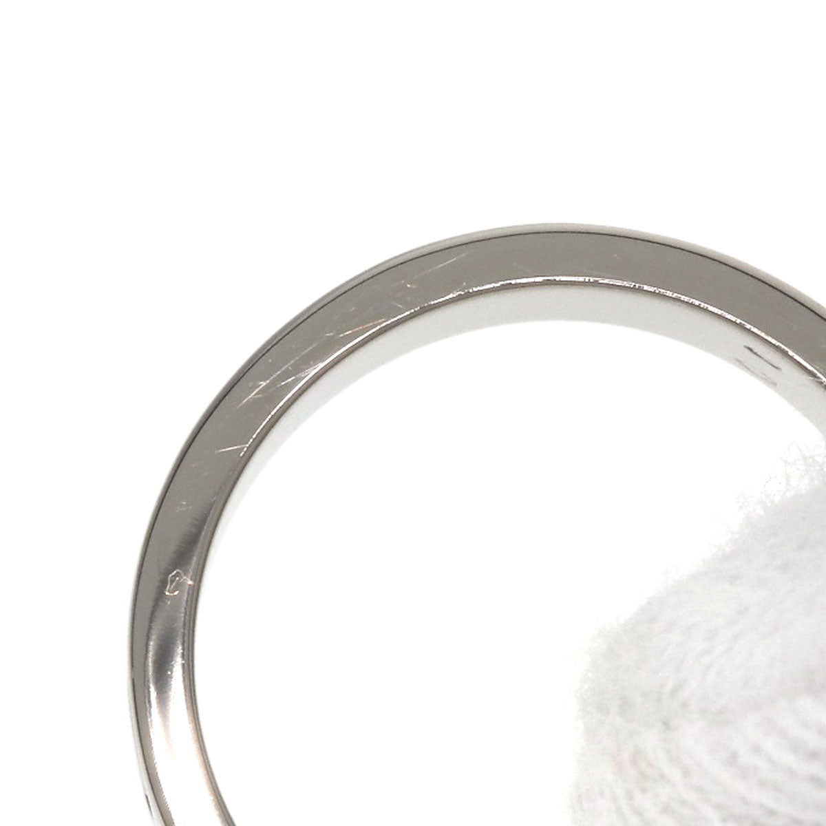 CARTIER love ring #48 Ring K18 White Gold Ladies [Used]