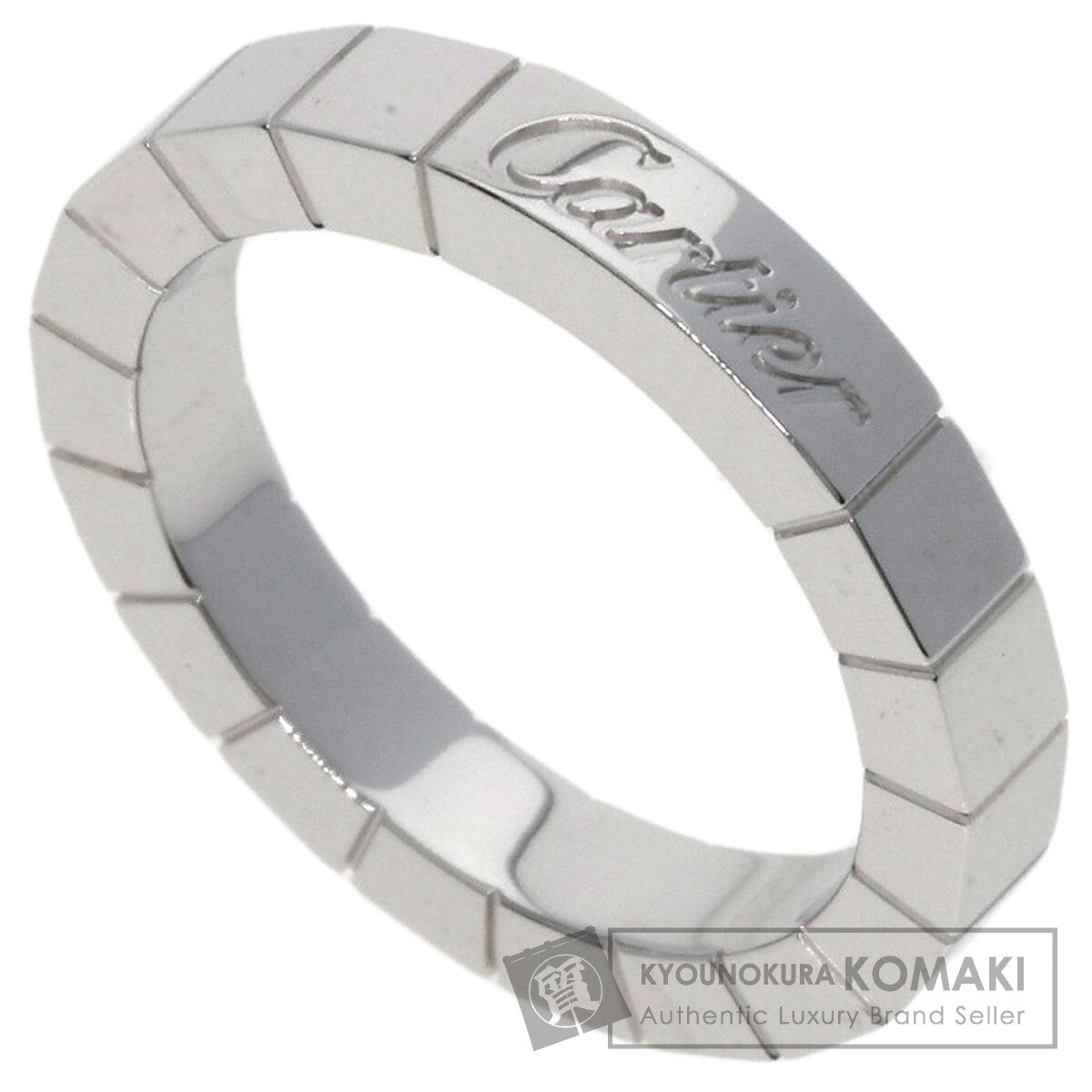 CARTIER Raniere #46 Ring K18 White Gold Ladies [Used]