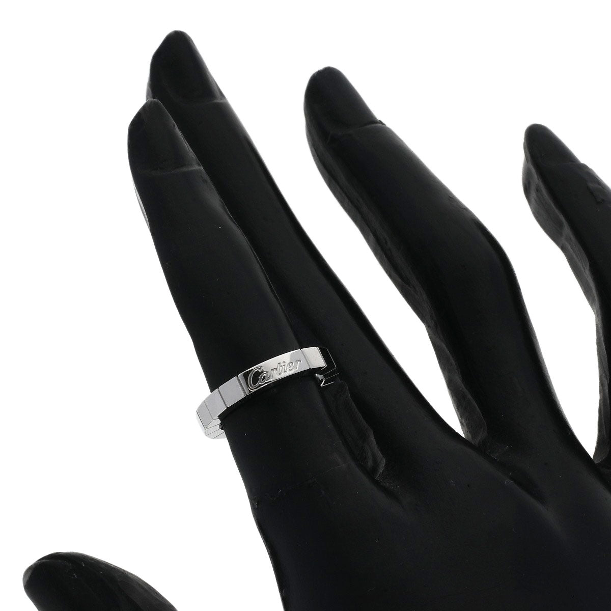 CARTIER Raniere #46 Ring K18 White Gold Ladies [Used]