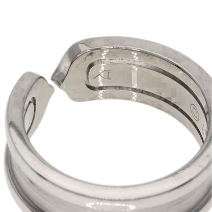 CARTIER C2 Ring SM Diamond #47 Ring K18 White Gold Ladies [Used]