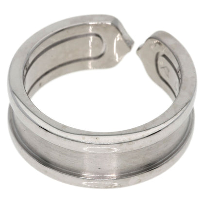 CARTIER C2 Ring SM Diamond #47 Ring K18 White Gold Ladies [Used]