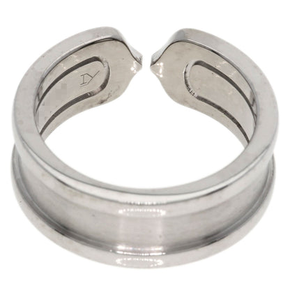 CARTIER C2 Ring SM Diamond #47 Ring K18 White Gold Ladies [Used]