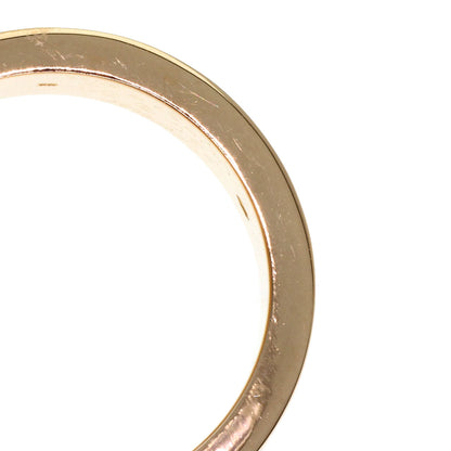 CARTIER Love Ring 1P Sapphire #53 Ring K18 Pink Gold Ladies [Used]