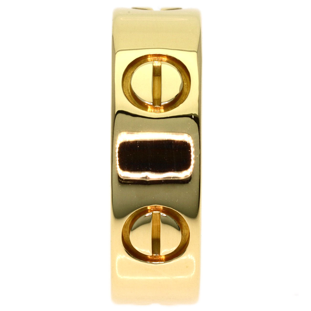 CARTIER love ring #48 Ring K18 Yellow Gold Ladies [Used]