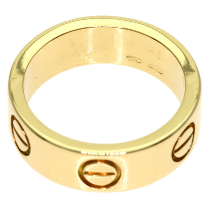 CARTIER love ring #48 Ring K18 Yellow Gold Ladies [Used]