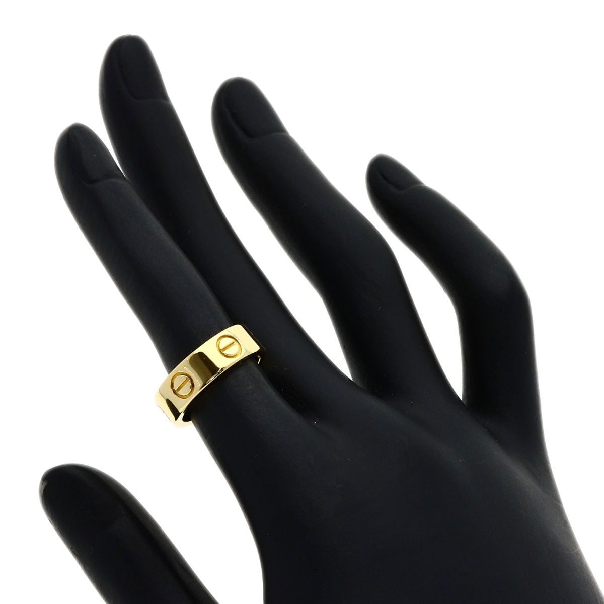CARTIER love ring #48 Ring K18 Yellow Gold Ladies [Used]